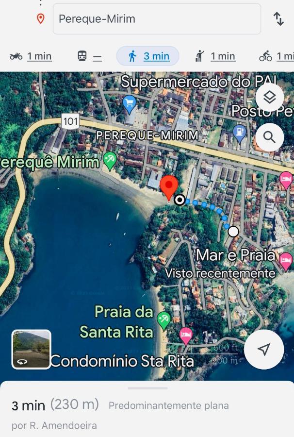 Apartamento Com Acesso A Pe A Santa Rita - Enseada - 우바투바 외부 사진
