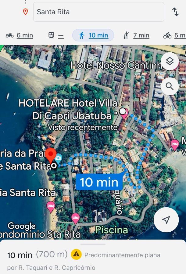 Apartamento Com Acesso A Pe A Santa Rita - Enseada - 우바투바 외부 사진